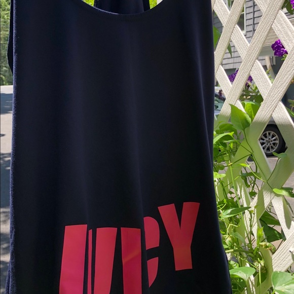 NWT Juicy Couture Sport Logo tank navy blue/pink - Picture 3 of 6